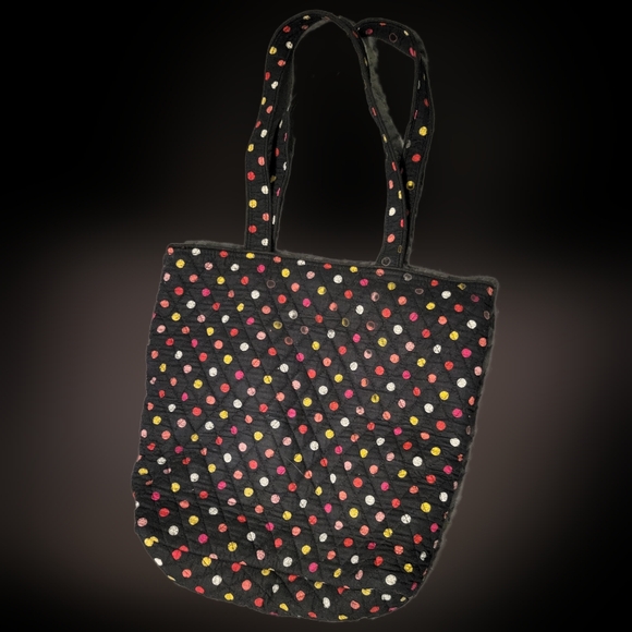 Vera Bradley Polka-Dot Tote - Picture 3 of 4
